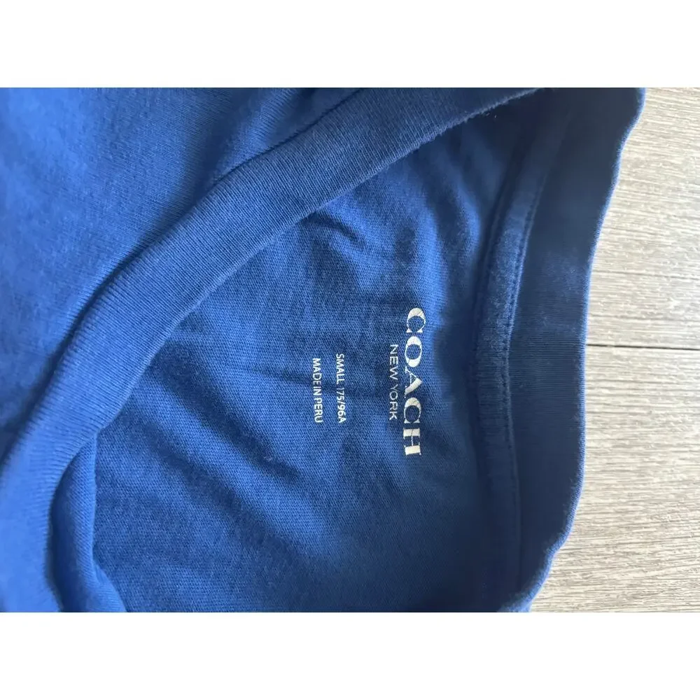 Blue Coach Signature Logo Tee
